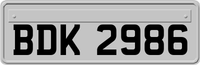 BDK2986