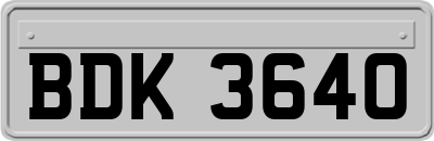 BDK3640