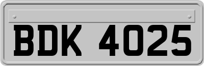 BDK4025