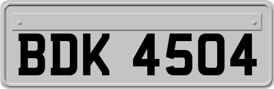 BDK4504