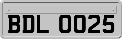 BDL0025