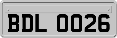 BDL0026