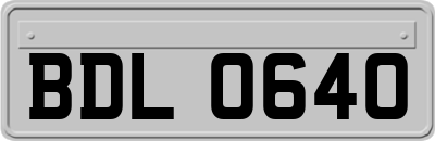 BDL0640