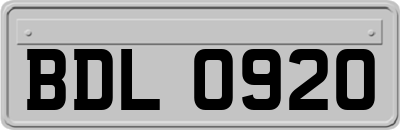 BDL0920