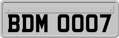 BDM0007