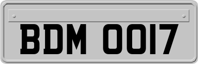 BDM0017