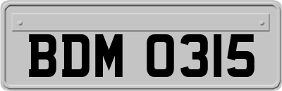BDM0315