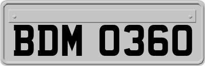 BDM0360