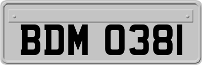BDM0381