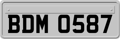 BDM0587