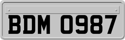 BDM0987