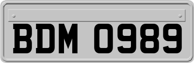 BDM0989