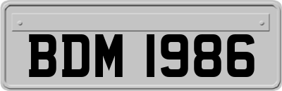 BDM1986