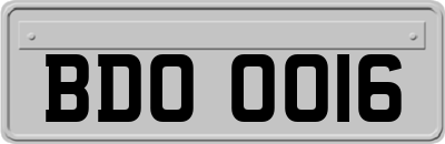 BDO0016