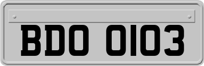 BDO0103