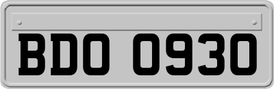 BDO0930