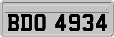 BDO4934