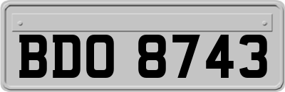BDO8743