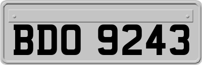 BDO9243