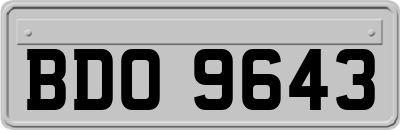 BDO9643