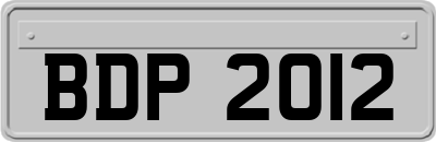 BDP2012