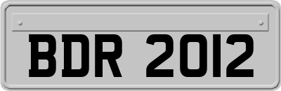 BDR2012