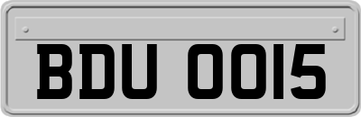 BDU0015