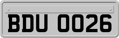 BDU0026