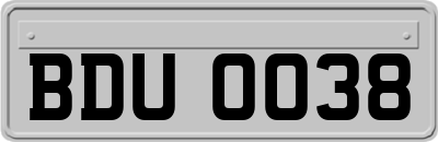 BDU0038