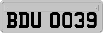 BDU0039