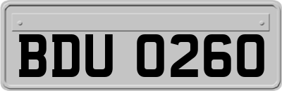 BDU0260