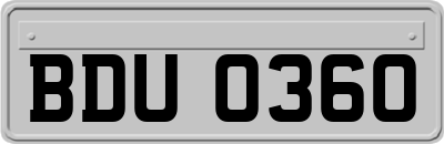 BDU0360