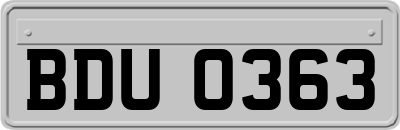 BDU0363