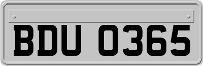 BDU0365