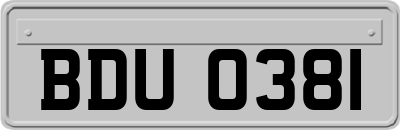 BDU0381