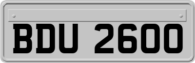 BDU2600
