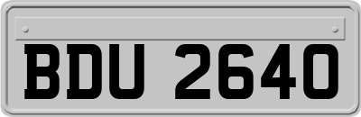 BDU2640