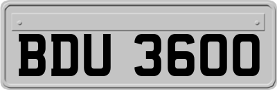 BDU3600