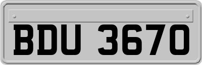 BDU3670