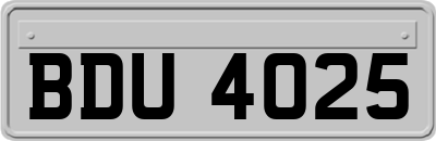 BDU4025