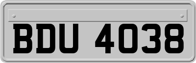BDU4038