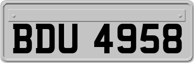 BDU4958