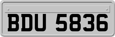 BDU5836