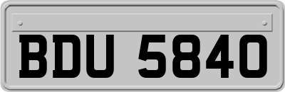 BDU5840