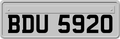 BDU5920