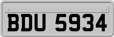 BDU5934