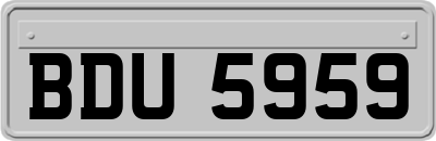 BDU5959