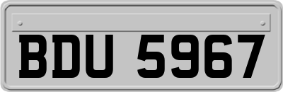 BDU5967