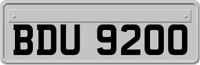 BDU9200