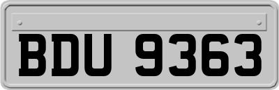 BDU9363